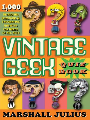 cover image of Vintage Geek: The Quiz Book
